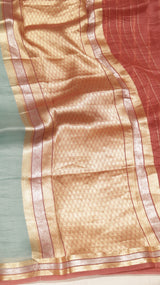 Handloom Pure kora Silk Saree