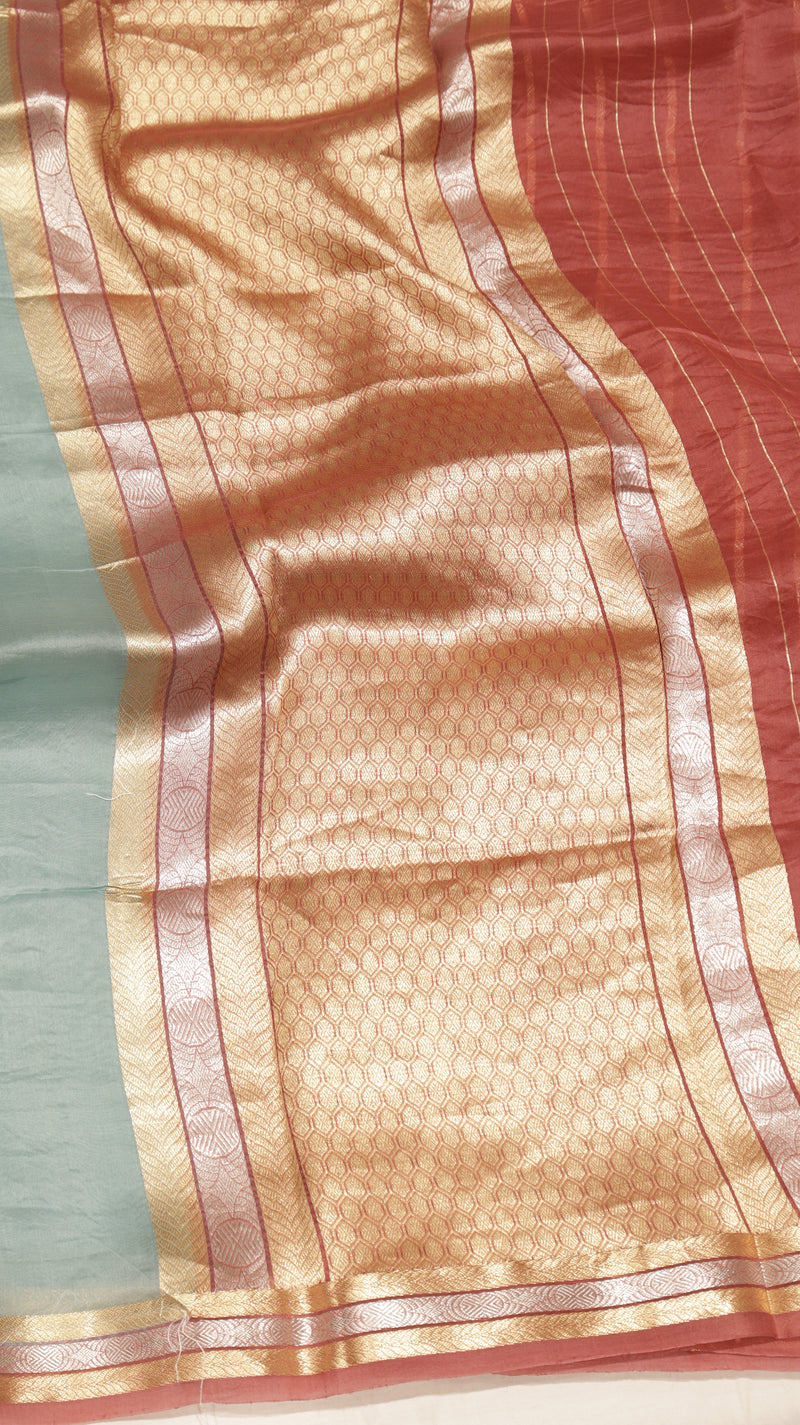 Handloom Pure kora Silk Saree