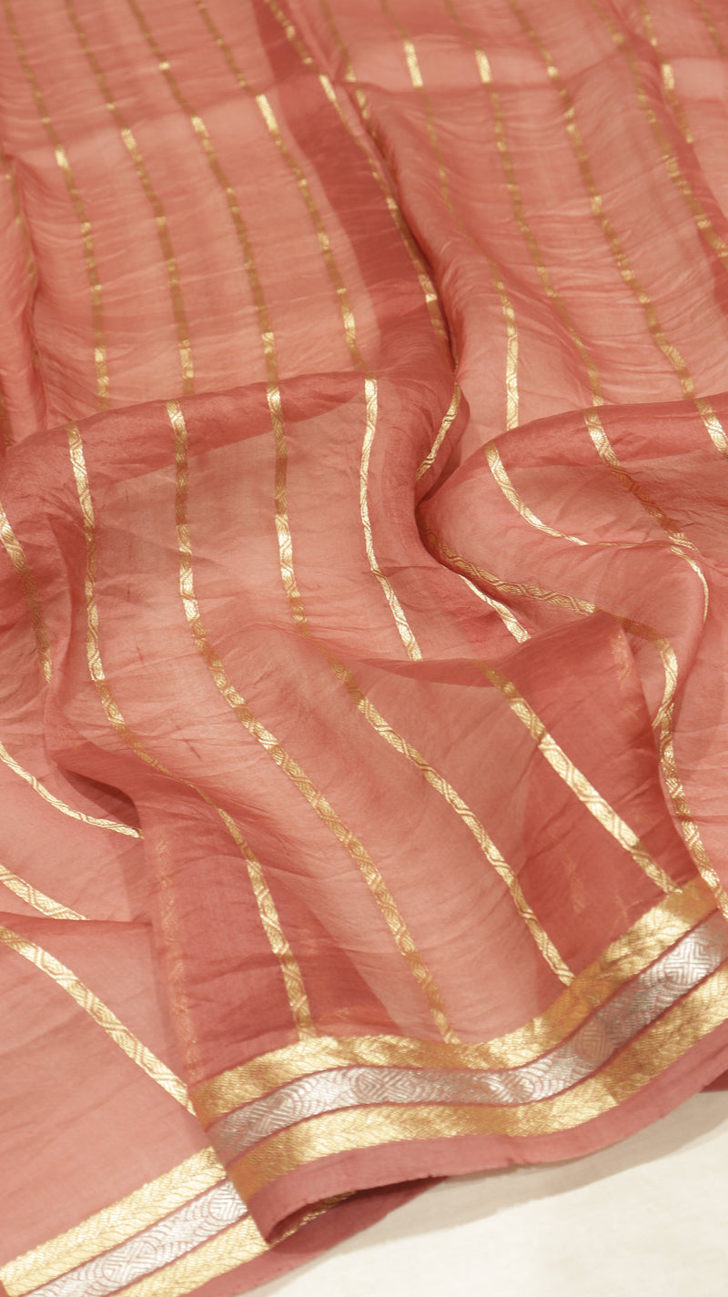 Handloom Pure kora Silk Saree