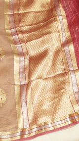 Handloom Pure kora Silk Saree