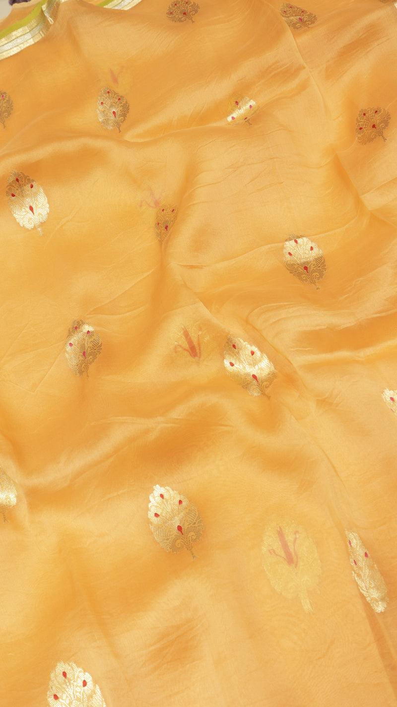 Handloom Pure kora Silk Saree