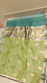 Handloom Pure kora Silk Saree