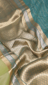 Handloom Pure kora Silk Saree
