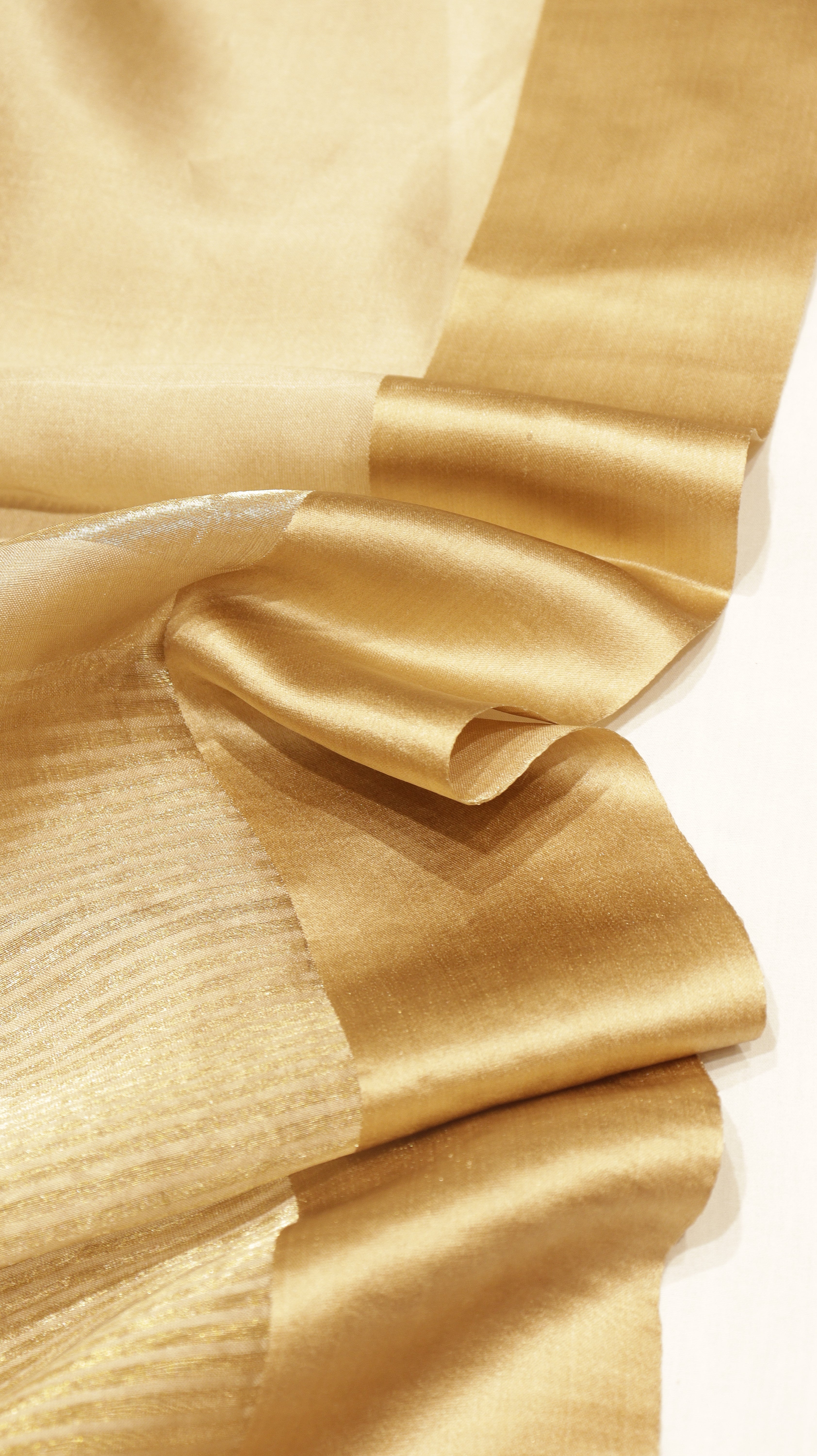 Pre-Order : Striped Tissue Katan Silk Saree