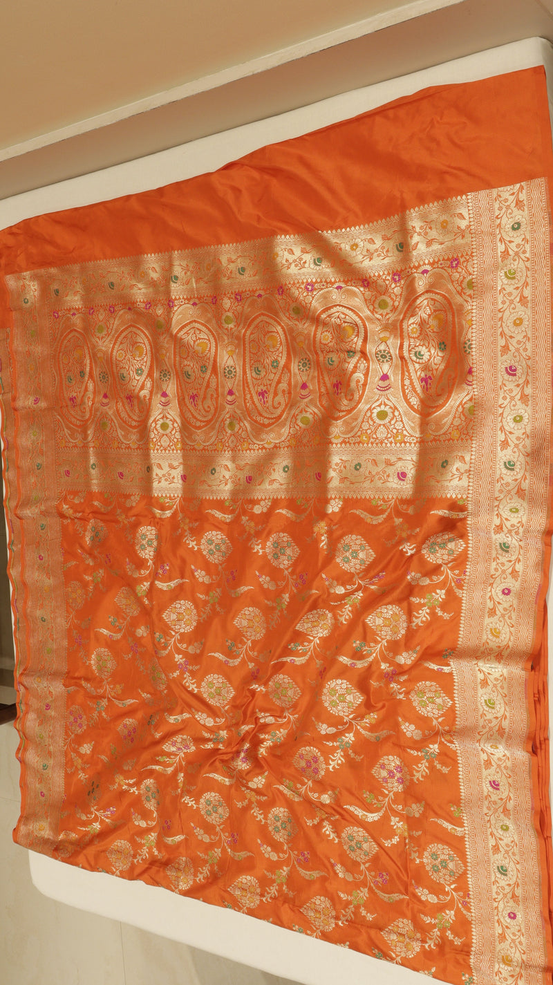 Handloom Katan Silk Saree