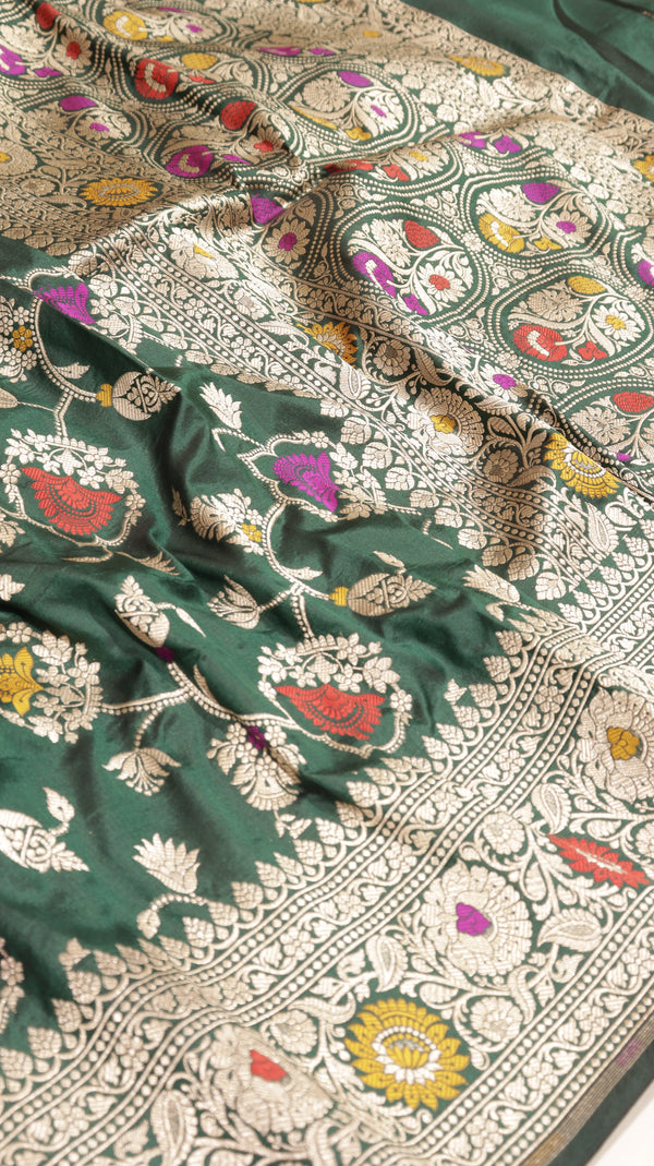 Handloom Katan Silk Saree