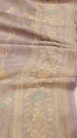 Handwoven Tussar Silk Saree