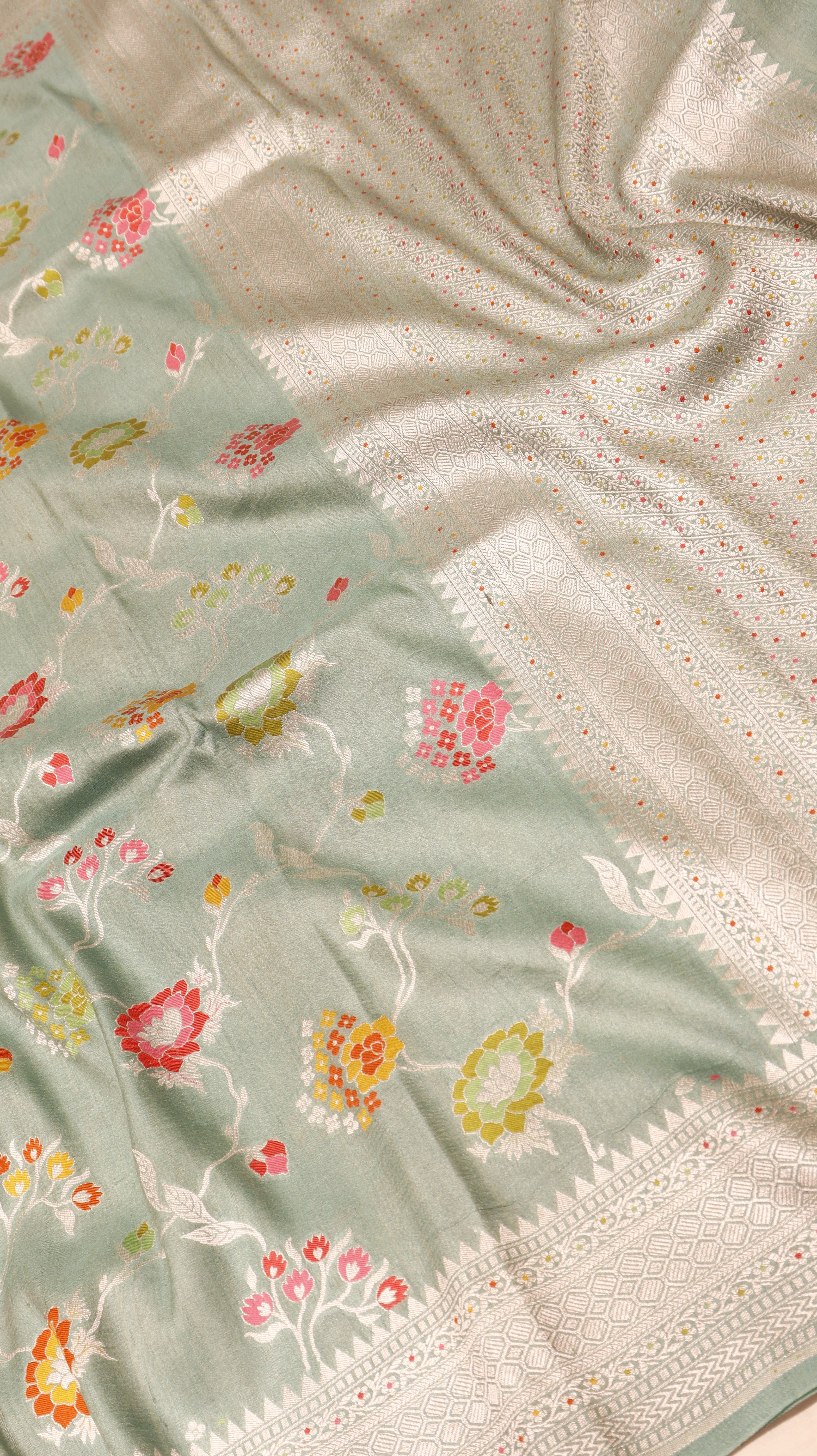 Pre-Order : Handloom Tussar Silk Saree