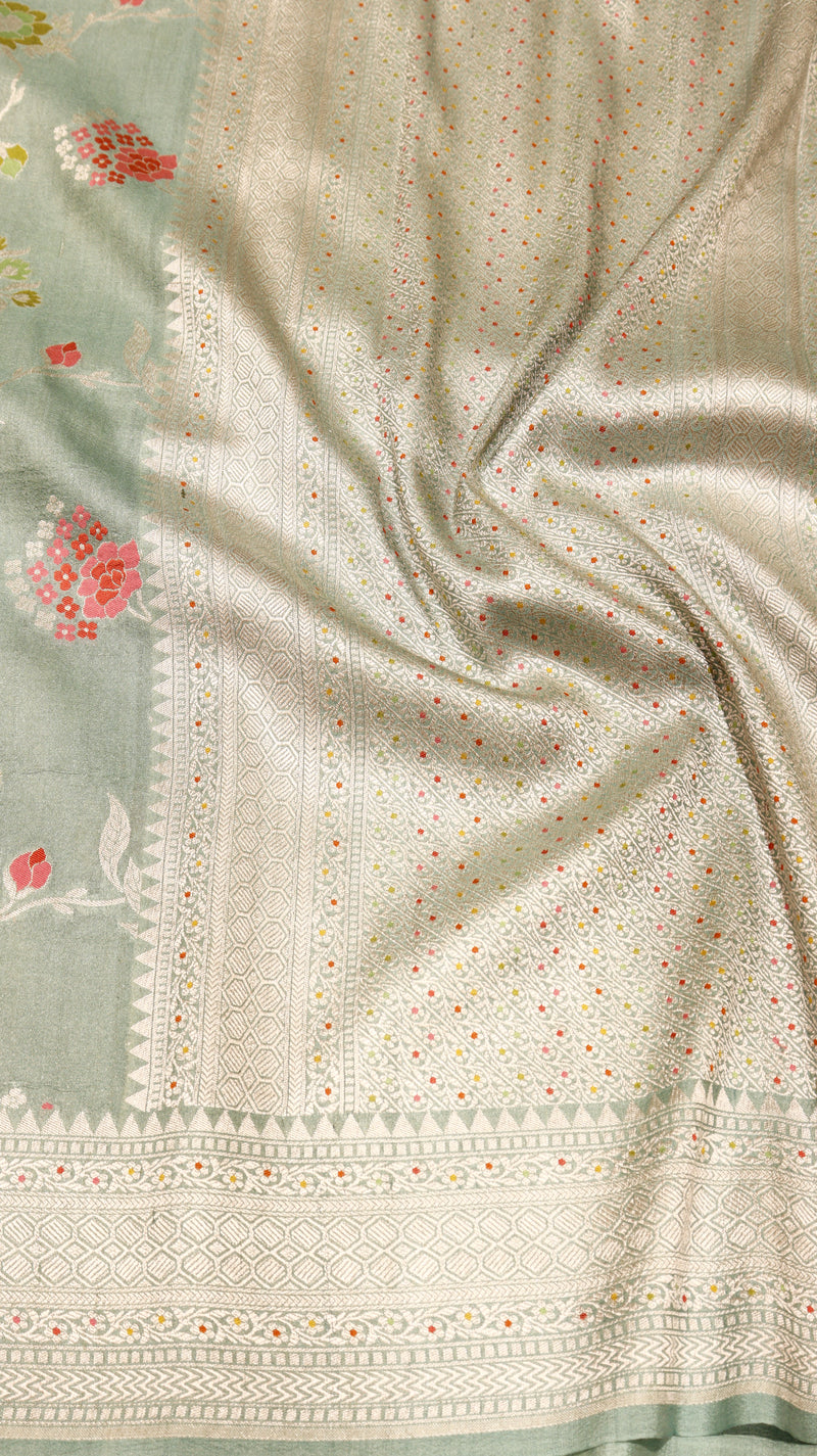 Handloom Tussar Silk Saree