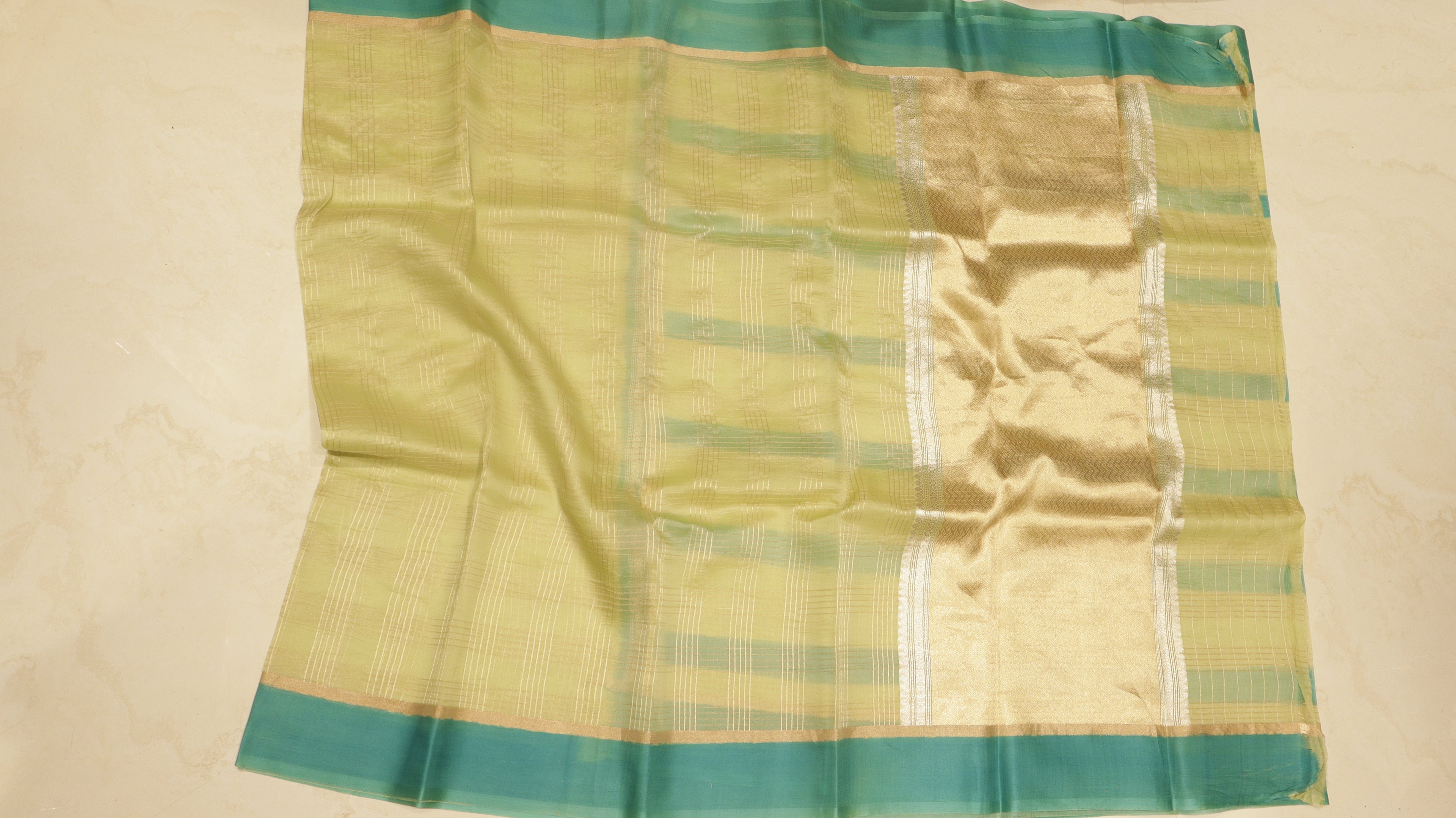 Pre-Order : Handloom Pure Kora Silk Saree