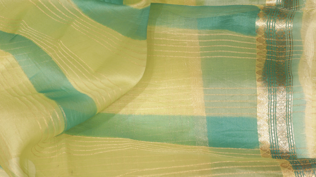 Pre-Order : Handloom Pure Kora Silk Saree