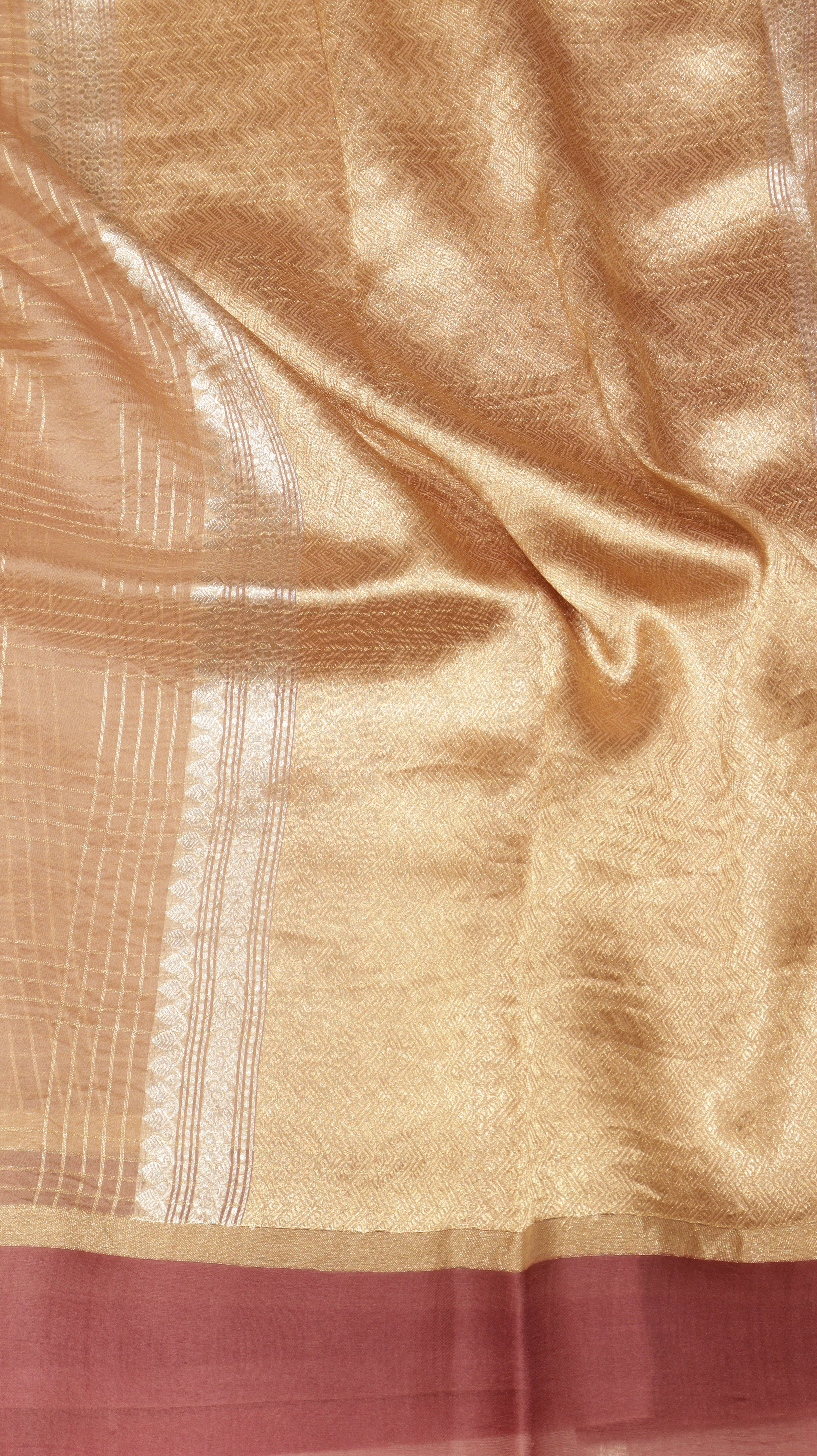 Pre-Order : Handloom Pure Kora Silk Saree
