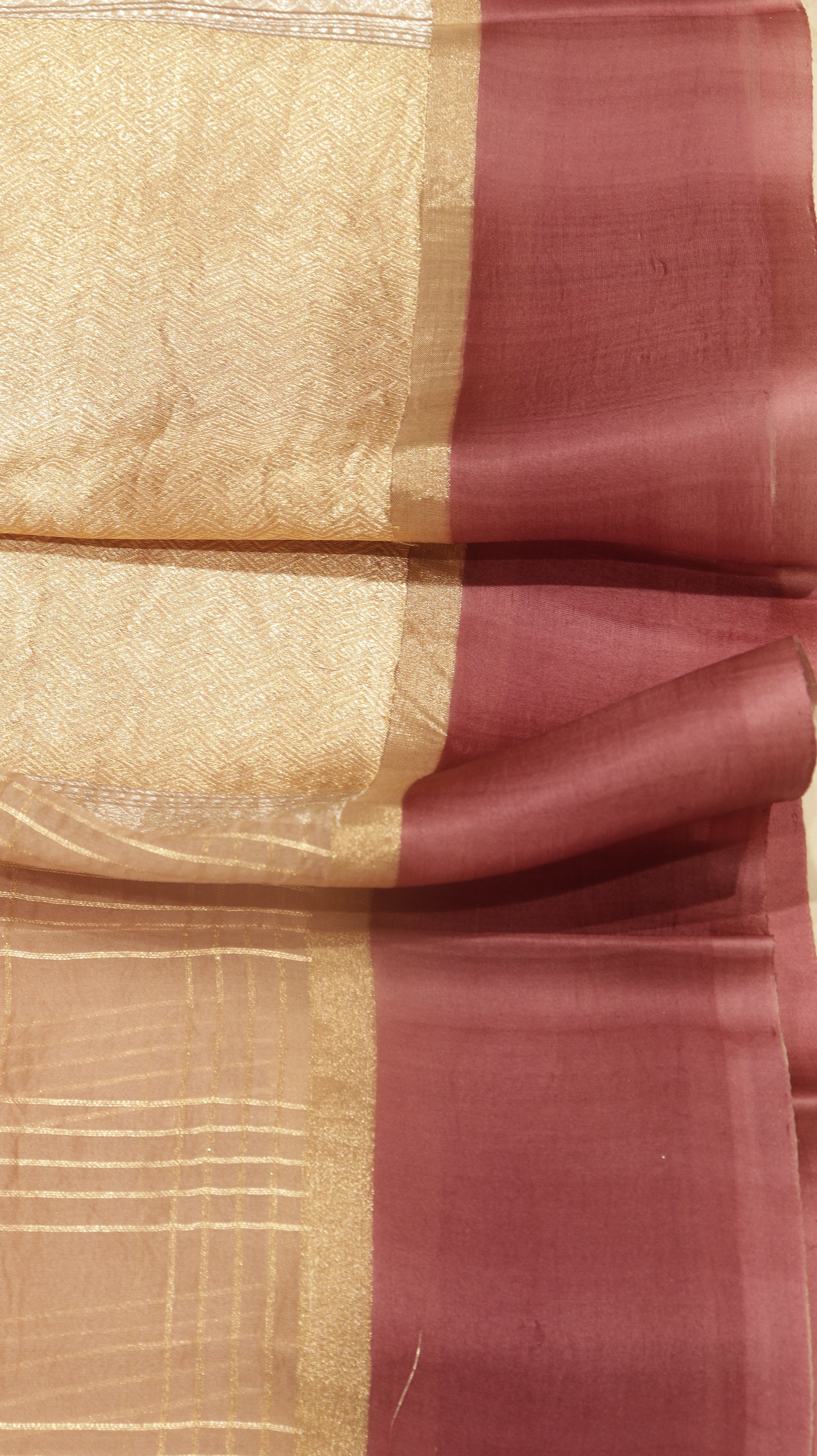 Pre-Order : Handloom Pure Kora Silk Saree