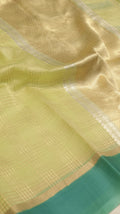 Pre-Order : Handloom Pure Kora Silk Saree