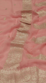 Handloom Khaddi Georgette Saree