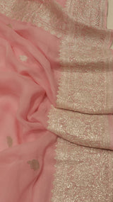 Handloom Khaddi Georgette Saree