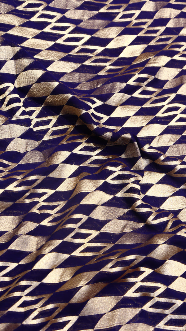 Handloom Khaddi Georgette Saree