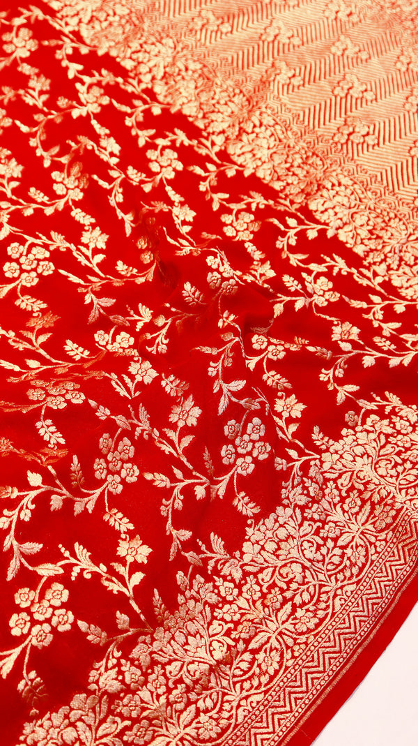 Handloom Khaddi Georgette Saree