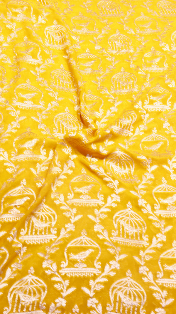 Handloom Khaddi Georgette Saree
