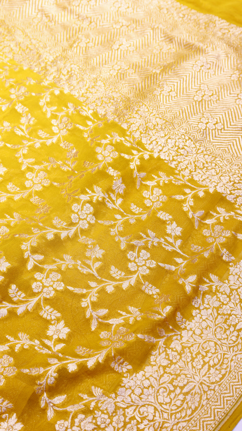 Handloom Khaddi Georgette Saree