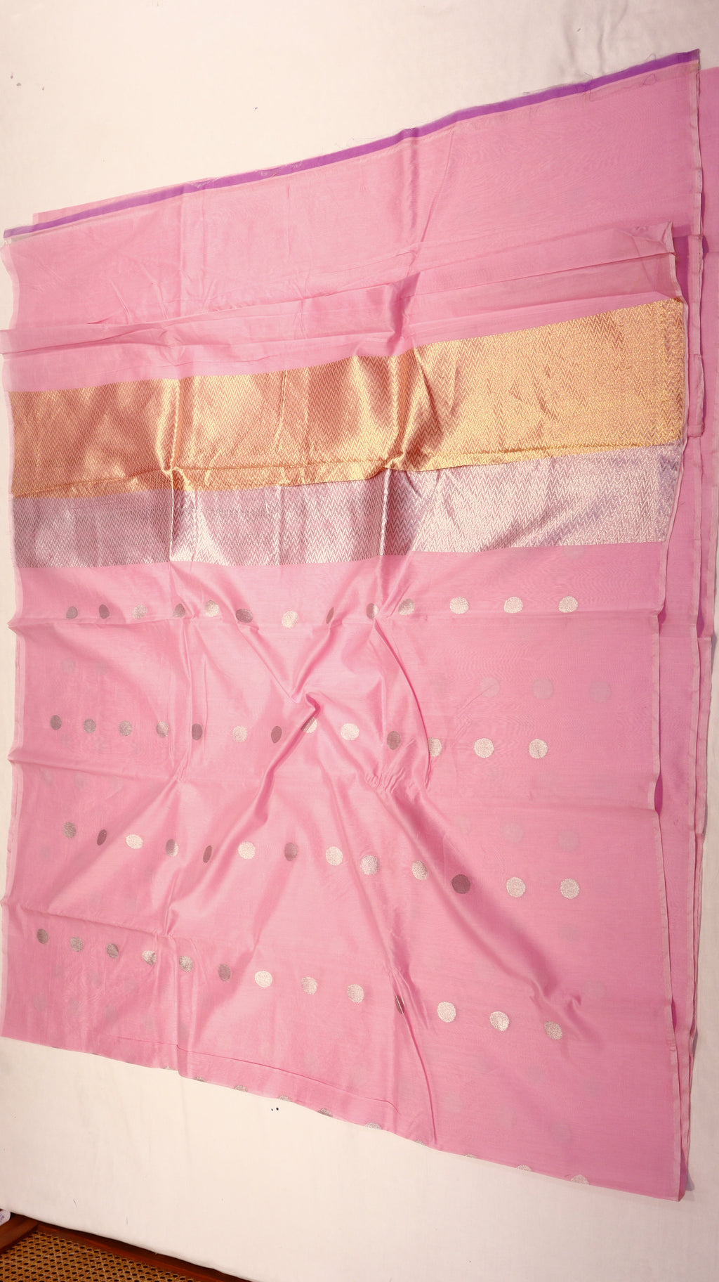 Handloom Pure Banarasi Cotton Saree