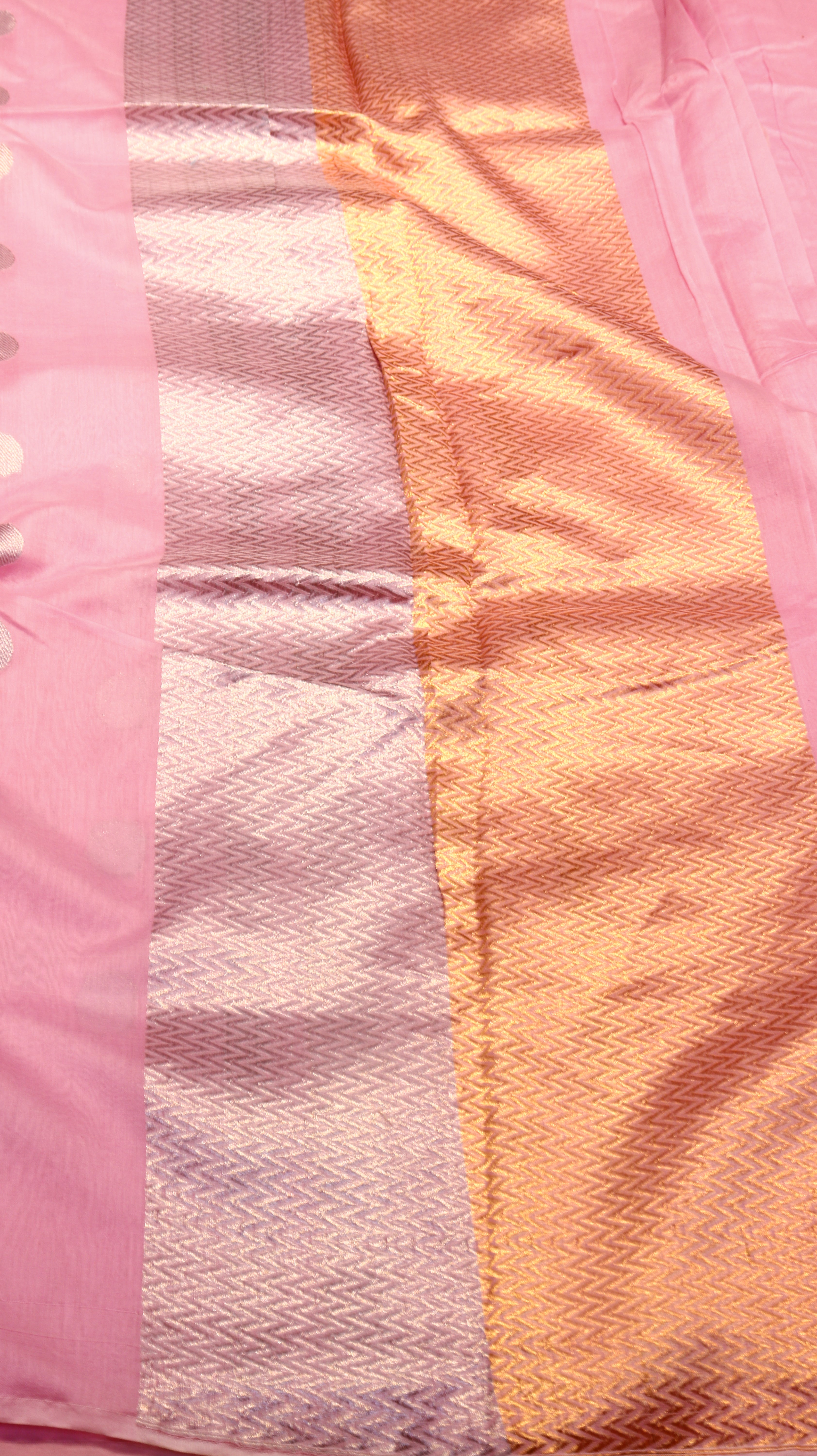 Handloom Pure Banarasi Cotton Saree