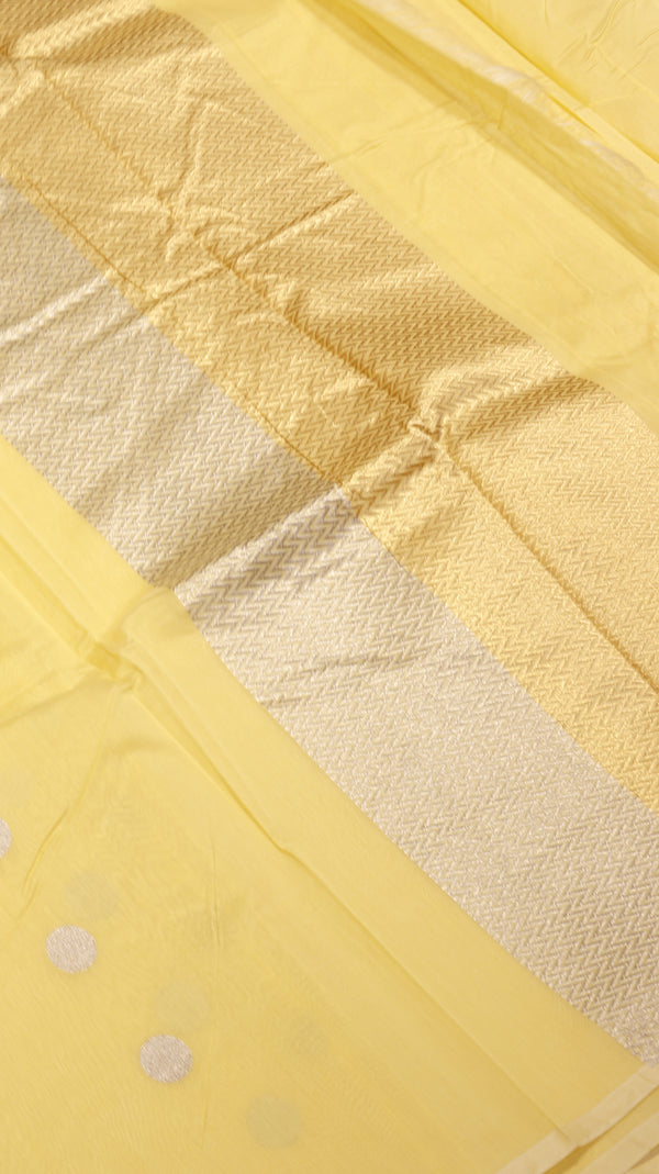 Handloom Pure Banarasi Cotton Saree
