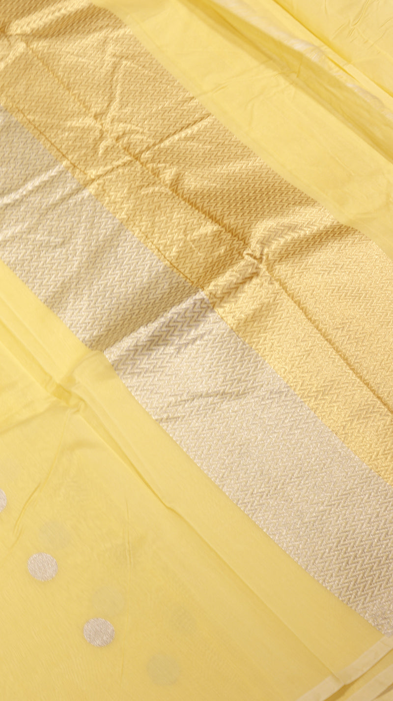 Handloom Pure Banarasi Cotton Saree
