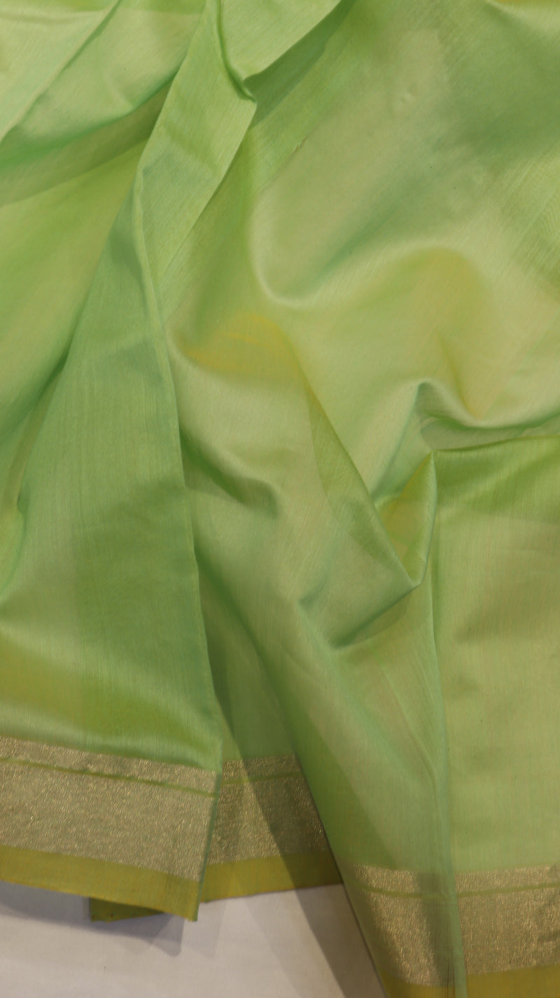 Handloom Pure Banarasi Cotton Saree