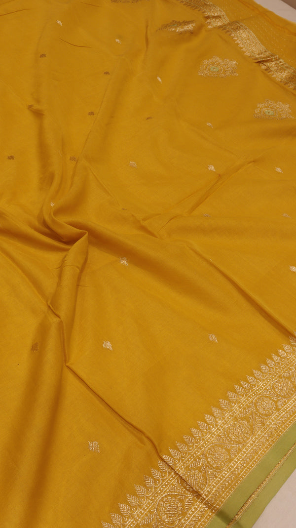 Handloom Pure Moonga Silk Dupatta