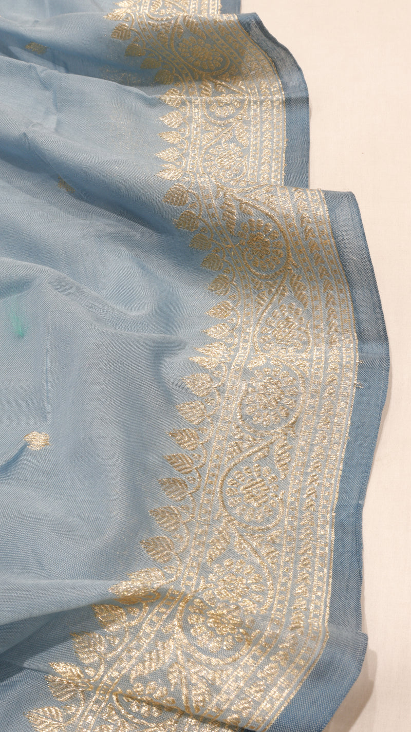 Handloom Pure Moonga Silk Dupatta aa