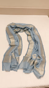 Handloom Pure Moonga Silk Dupatta aa