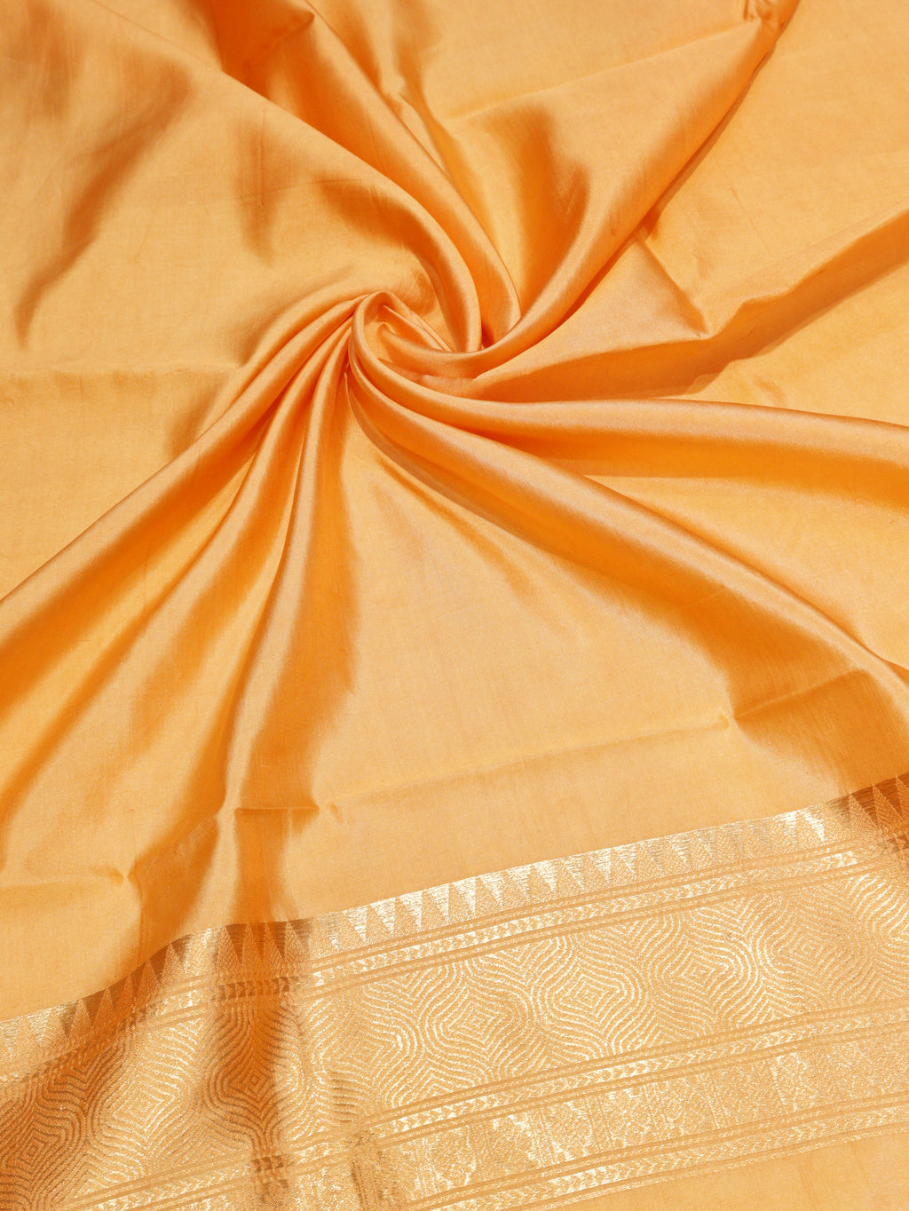 Banarasi Pure Soft Katan Silk Suit with Kora Silk Dupatta - Peach