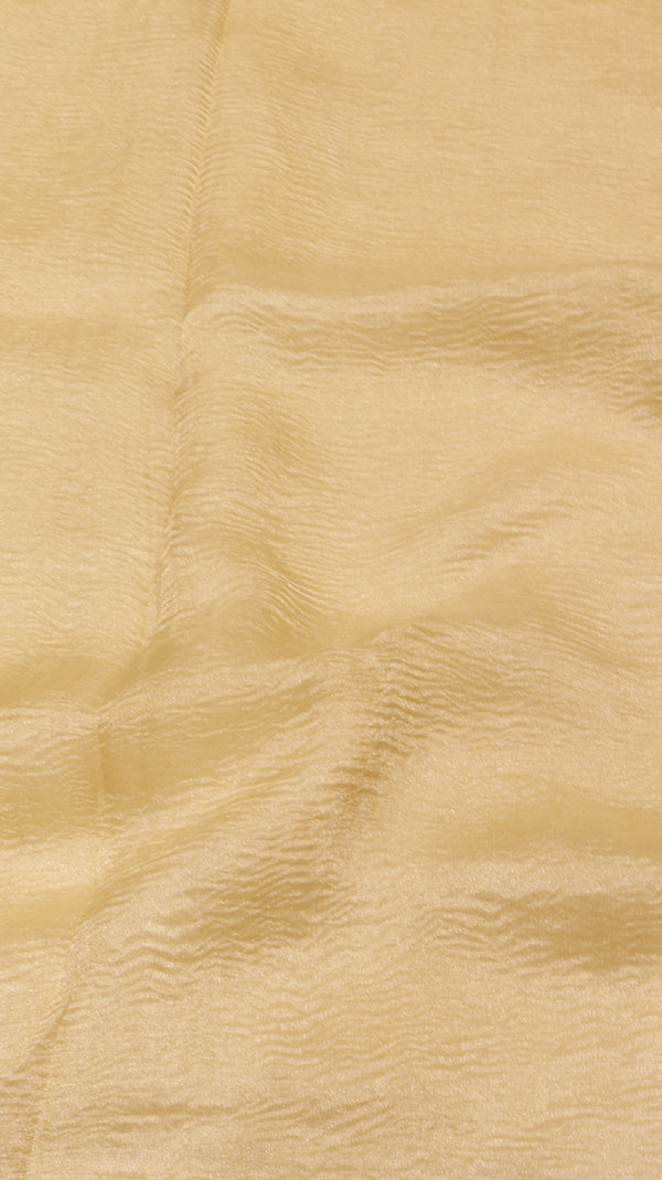 Handloom Pure Crushed Tissue Saree