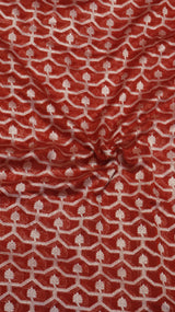 Pure Moonga Muslin Silk Saree