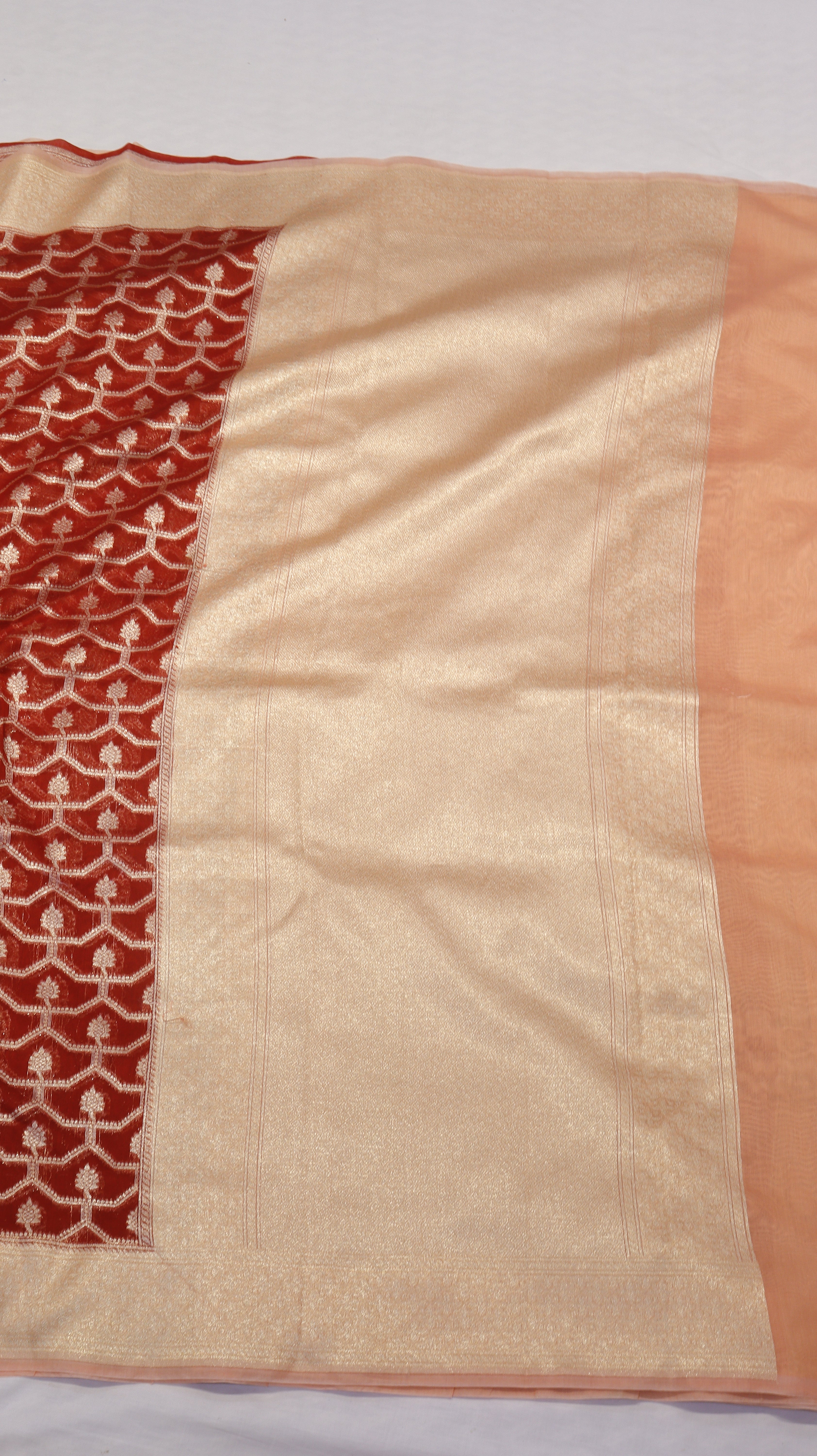 Pre-Order : Pure Moonga Muslin Silk Saree