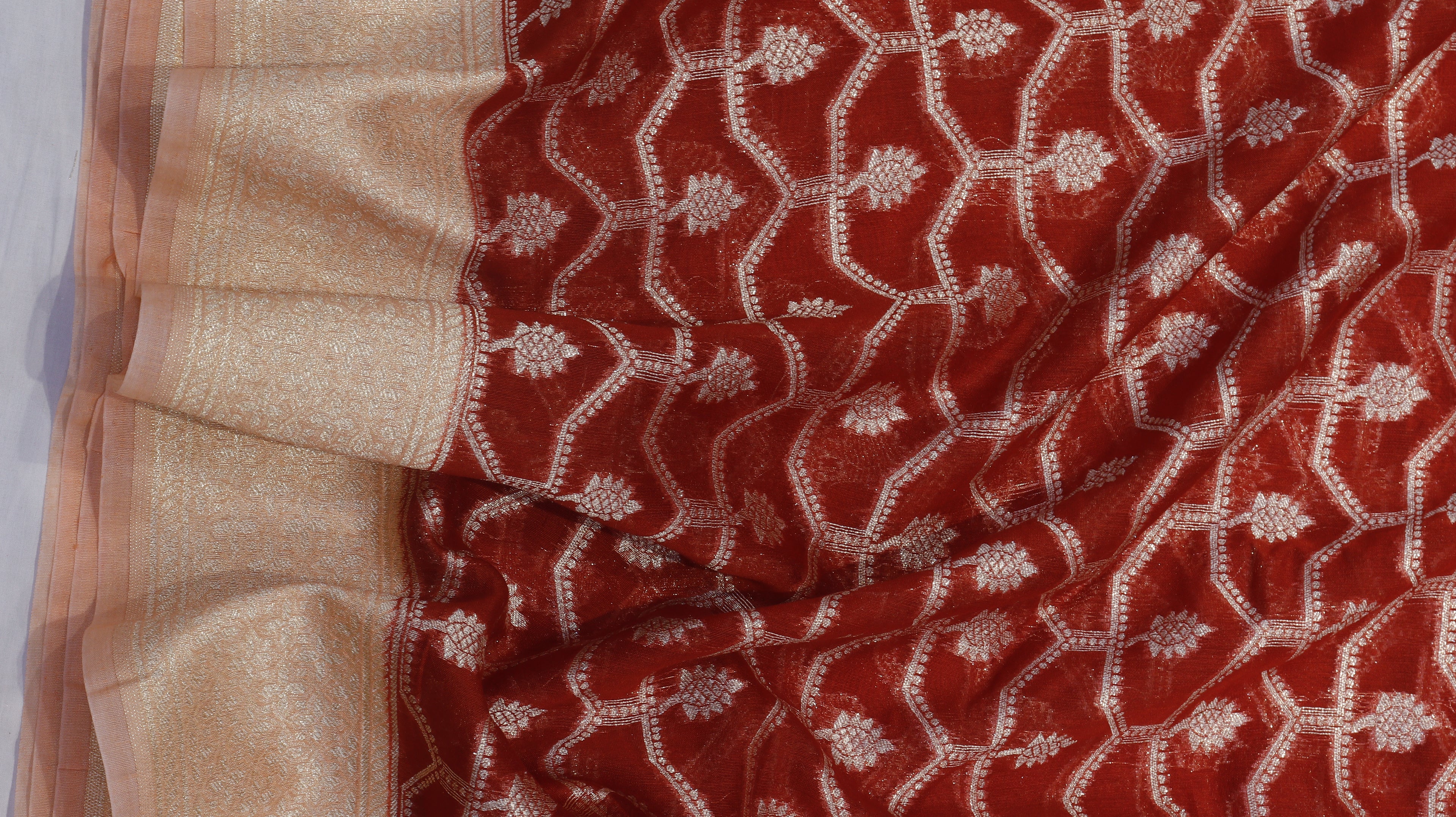 Pre-Order : Pure Moonga Muslin Silk Saree