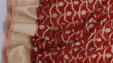 Pure Moonga Muslin Silk Saree