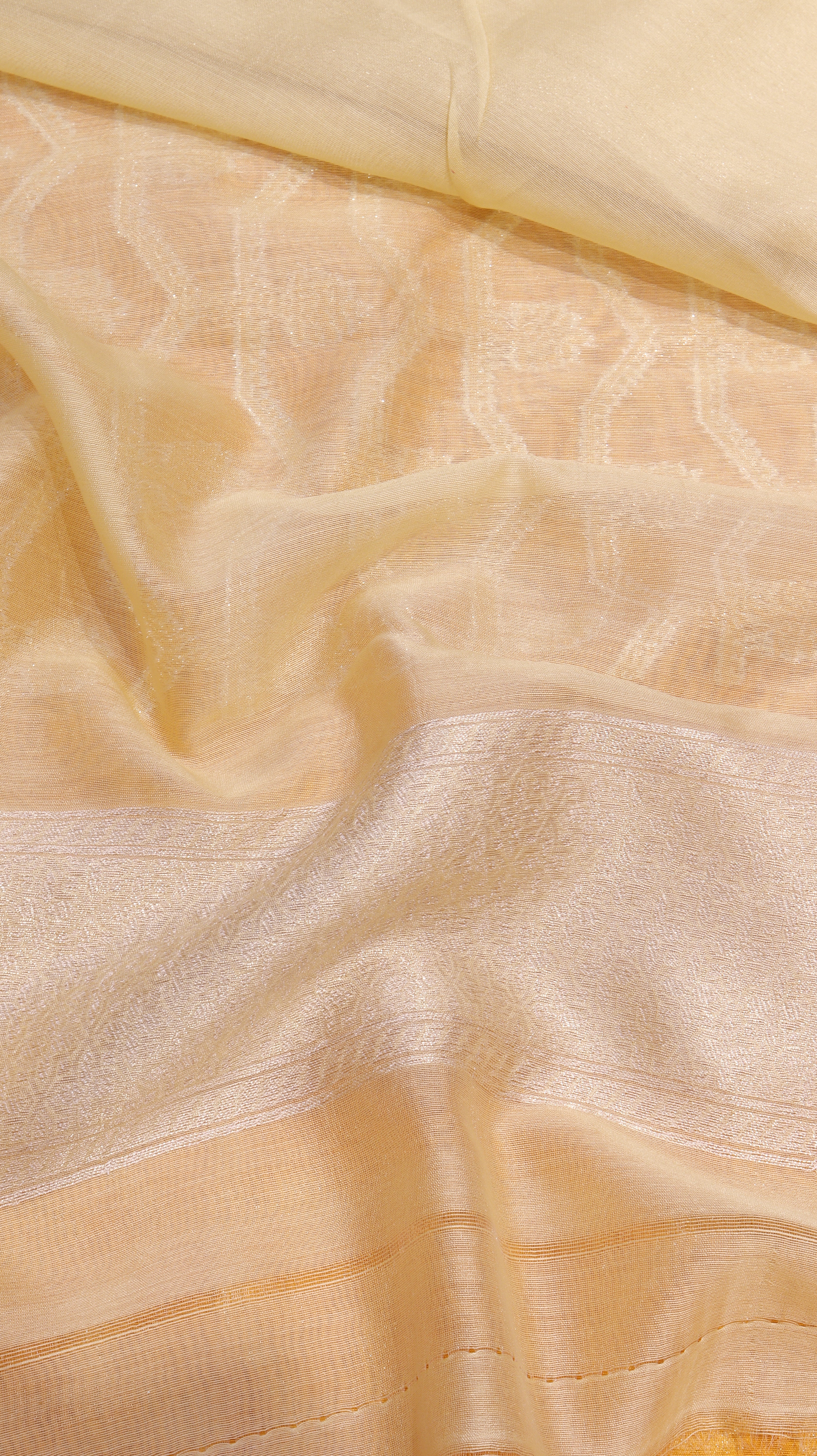 Pure Moonga Muslin Silk Saree