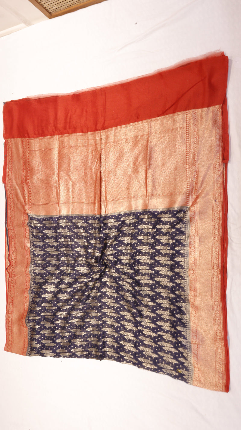 Pure Moonga Muslin Silk Saree