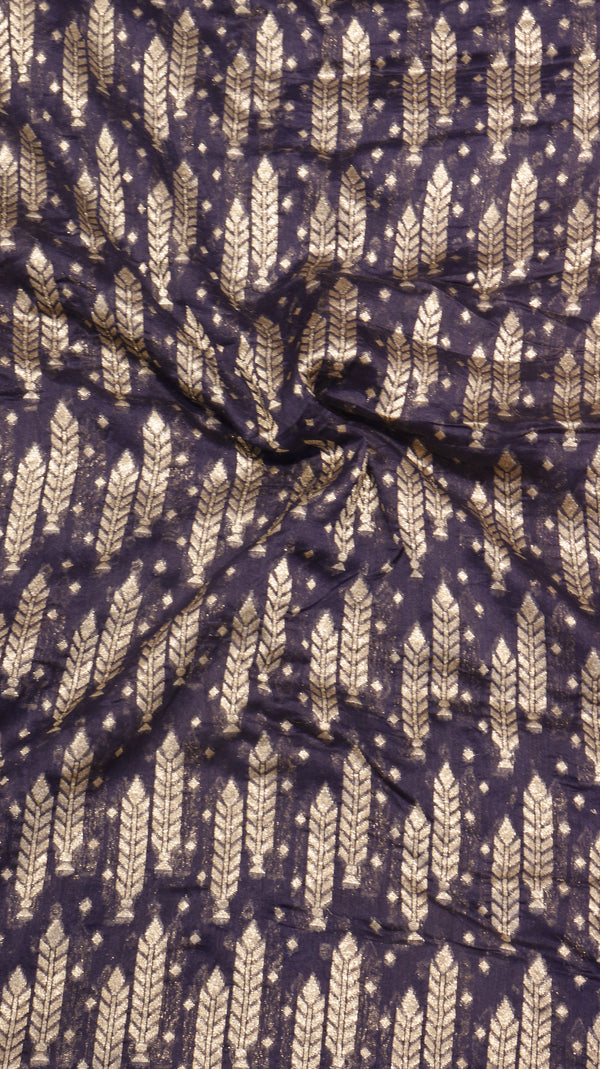 Pure Moonga Muslin Silk Saree