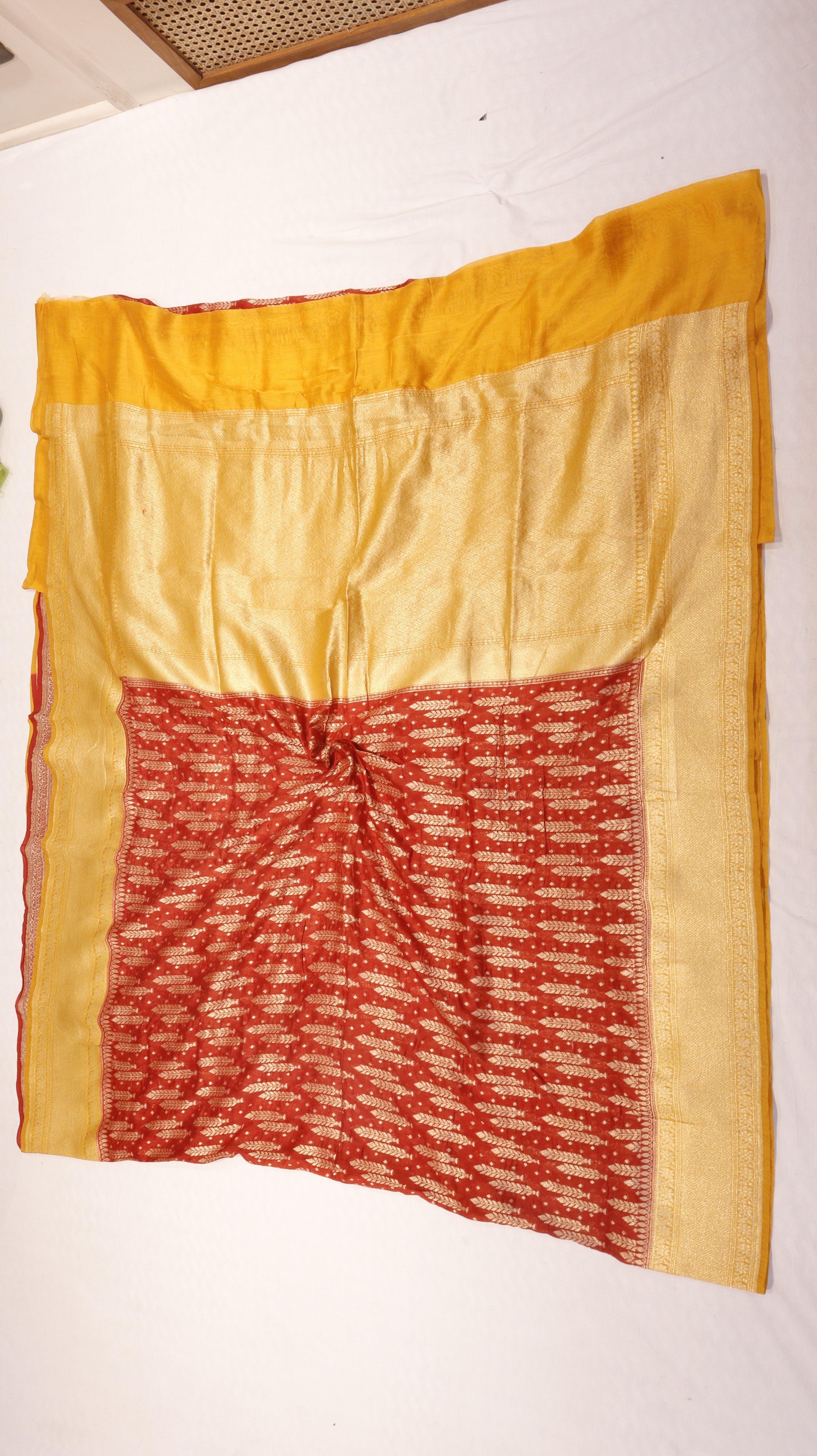 Pure Moonga Muslin Silk Saree