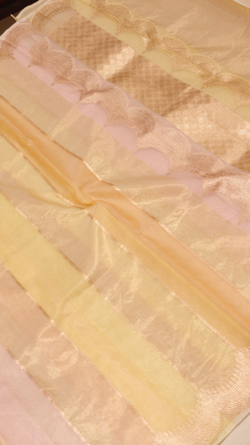 Handloom Pure Kora Silk Saree