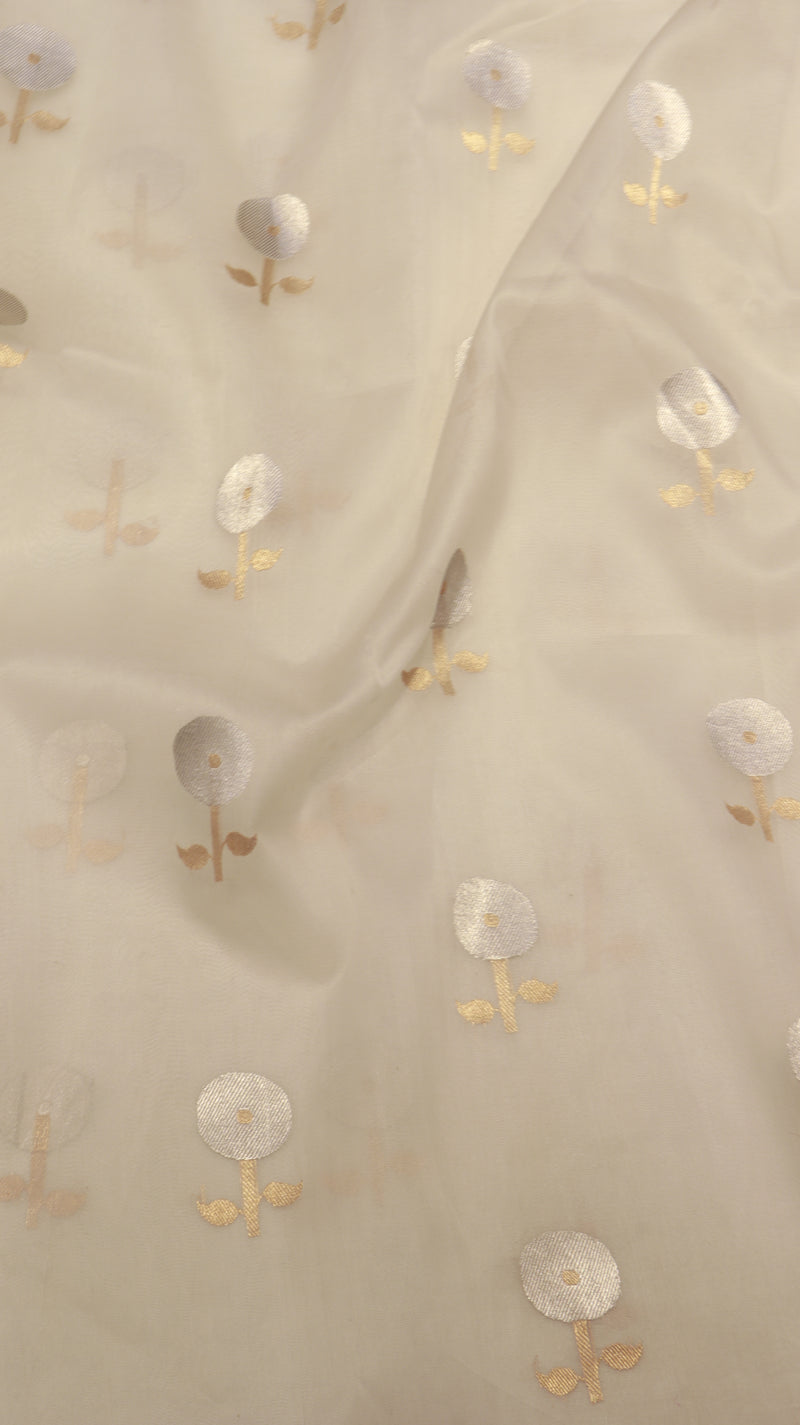 Handloom Pure Kora Silk Saree