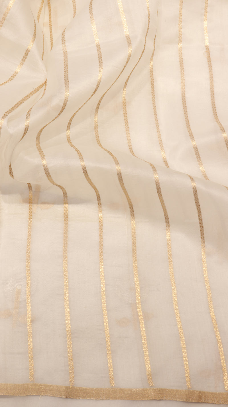 Handloom Pure Kora Silk Saree
