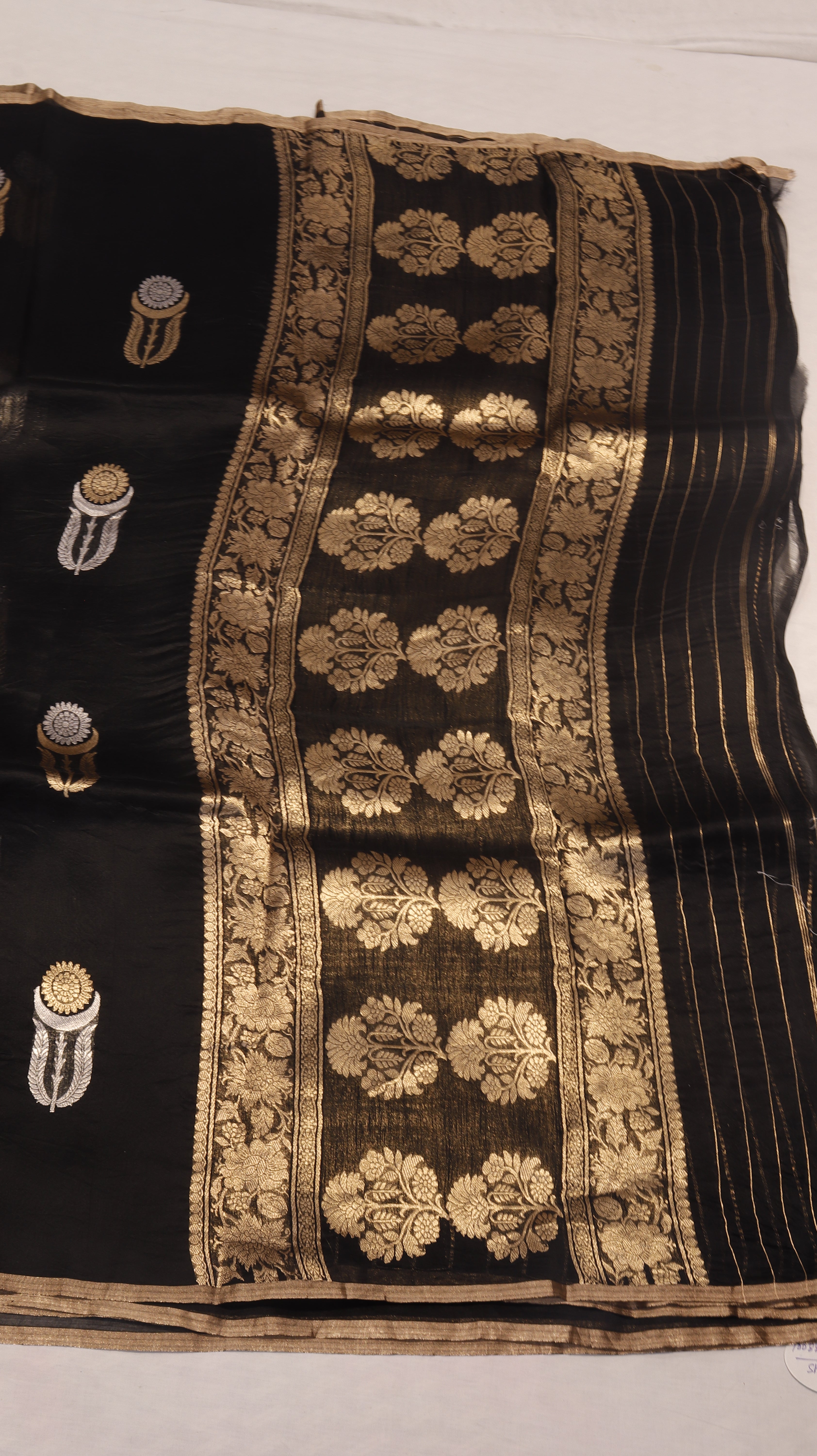 Pre-Order : Handloom Pure Kora Silk Saree