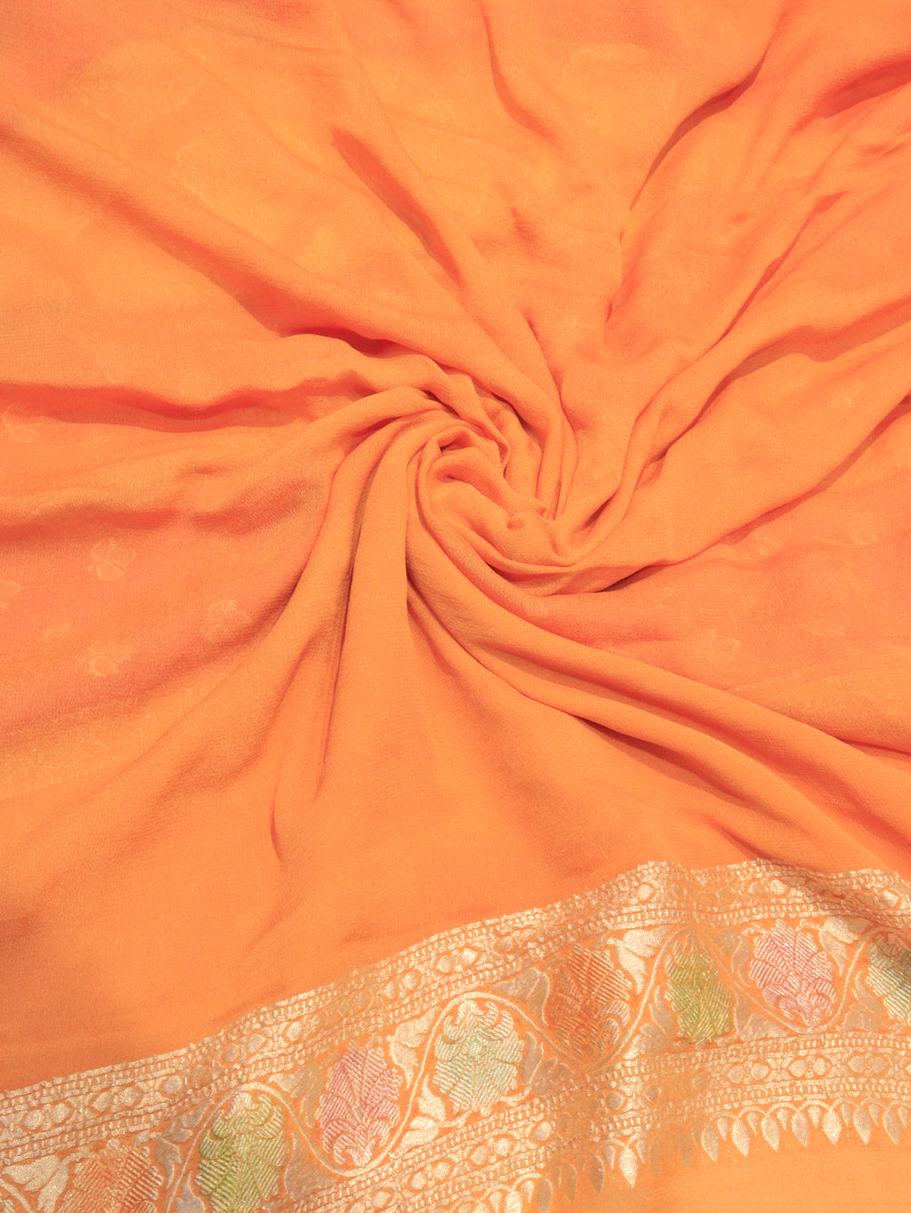 Banarasi Khaddi Georgette Saree - Rangkart