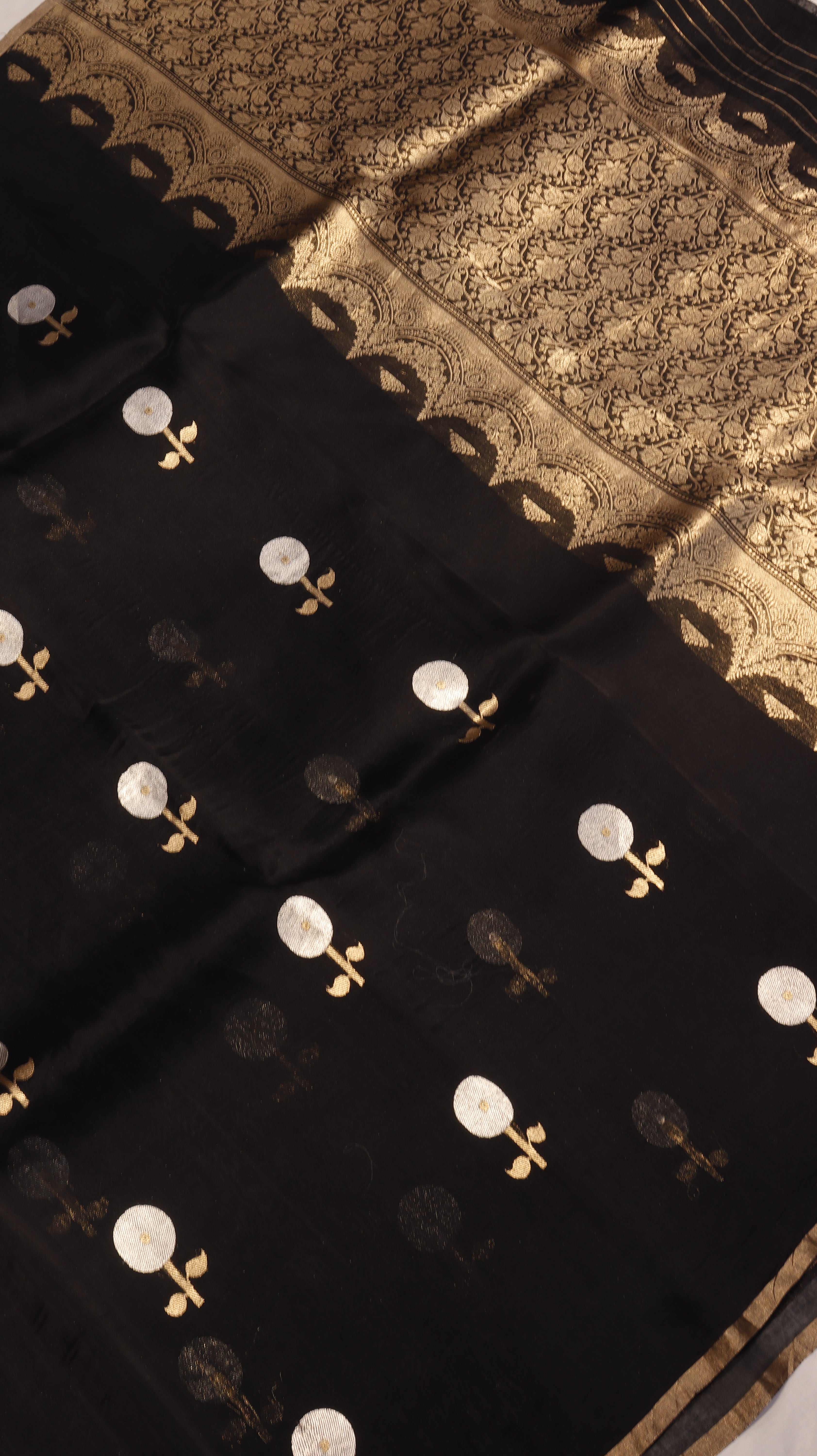 Pre-Order : Handloom Pure Kora Silk Saree