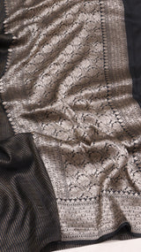 Handloom Pure Chiniya Silk Saree