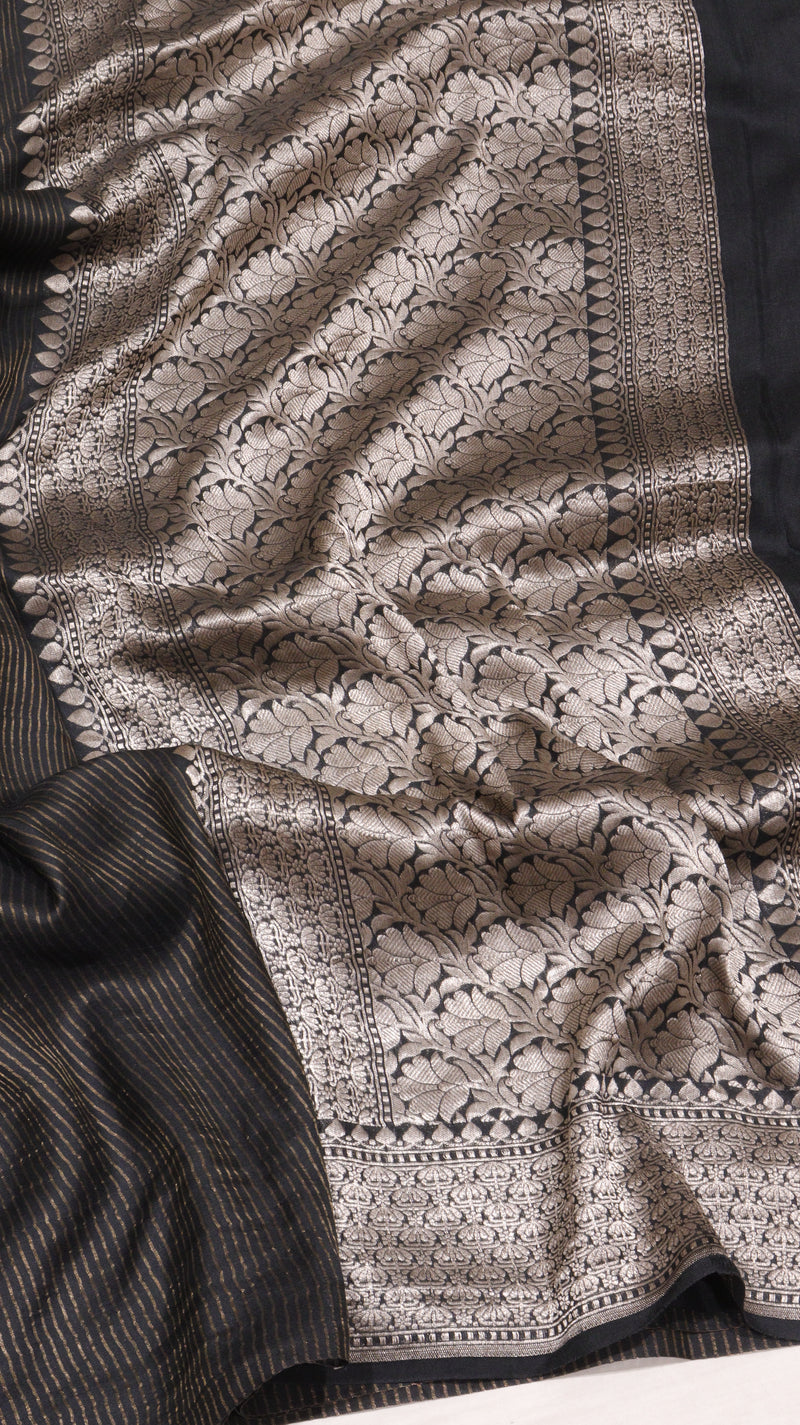 Handloom Pure Chiniya Silk Saree